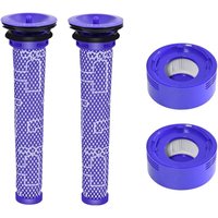 Post Filter & Pre Filter For Dyson V7, V8 Animal, V8 Absolute, SV10 SV11 Cordless Vacuum Cleaner, No.965661-01 & 967478-01