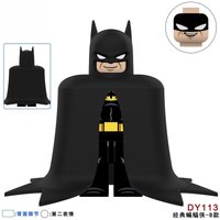 In Stock Movie Batman 4.5CM Building Blocks 3 Styles Action Mini Figures Model Bricks Desktop Ornaments Assembly Toys