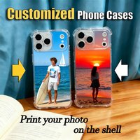 DIY Photo Custom Shockproof Case For iPhone 17 16 16e 15 14 13 12 11 Pro Max Mini SE 2020 2022 XS XR 6 7 8 Plus Air back cover