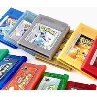 Low-power consumption 5 languages Version Pokemon GBC Game red/crystal/blue/yellow/gold/green/silver Video Game Cartridge