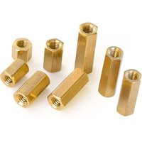 M2 M2.5 M3 M4 M5 Brass Hex Male Female Standoff Pillar Stud Mount Spacer Hexagon PCB Motherboard Hollow Bolt Screw