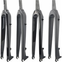 Fourche de vélo VTT 26er 27.5er 29er en fibre de carbone 3K, fourche avant pour VTT, pièces de vélo, QR 9*100mm, tube droit / conique
