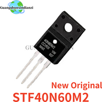 5-10-20PCS 100% New Original 40N60M2 STF40N60M2 STP40N60M2 TO-220F 40A 600V MOS Field effect transistor
