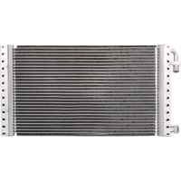 Universal A/C Aluminum Radiator Condenser 12x23x20mm High-Cooling for Car Street Rod Truck Air Conditioning