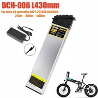 AliExpress Aleaivy DCH 006 Bike Battery 48V 10.4Ah 14Ah Exact Fit for LAFLY X3 X5 JINGHMA R7 R5 Fido M1 Pro Folding Bicycles 250W-1000W