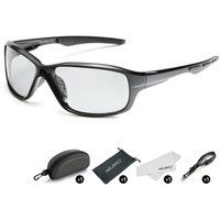 AliExpress AIELBRO 1 SET Photochromic Sports Sunglasses - UV400 Protection for Cycling Running & Outdoor Sports - Unisex Lightweight Eyewear