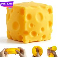 Cheese Squishies Toy, Squishies Cheese Slow Rising Squeeze Block, Venting Balls Stress Relief...