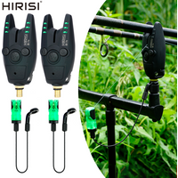 Hirisi B170+B2043 Carp Fishing Bite Alarm Swinger Set High Sensitivity waterproof Fishing Alarm Indicator Fishing Tools