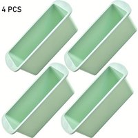 4Pcs Rectangular Square Silicone Pans for Bread Cake Deep Baking Dish Angel Food Cheesecake Mold Brownie Mould Loaf