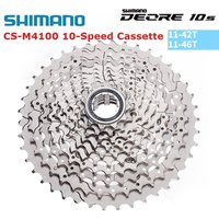 AliExpress Deore 10 Speed Bike Cassette M4100 10S MTB Mountain Bicycle Freewheel for Road BikeShimano