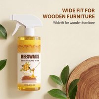 Multipurpose Beeswax Wood Polish Spray Stain‑Removing Waterproof Care Wax for Solid Wood Furniture, Floors, Cabinets & Household