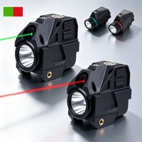 Tactical LED Flashlight Green/Red Laser pointer light Sight Combo Scout Light For 1911 Glock 17 19