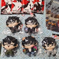 SEGA ATLUS Persona 5 Protagonist Okawa Takehisa Style Plush Charms Japanese Anime Game Collectible Bag Pendant Keychain For Fans