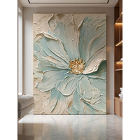 Hand Painted Oil Painting Flower Wall Painting Decorative Paintings Flowers 3d Floral Painting Floral Decorative Paintings