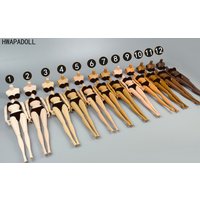 1/6 Doll Body New Version 12 Skin Tones High Quality Joints Removable Doll Body With Replacement Chest Toys