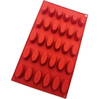 Olive Oval Silicone Chocolate Mold 30 Hole Food Grade Baking Tray for Candy Ice Soap Mini Dim sum Mousse Cake Mold Baking Tools