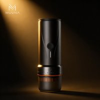 MUVNA Espresso Creed Portable Espresso Coffee Machine 20Bar for Camping Travel Cold&Hot Coffee Maker Camping Home Barista Tool