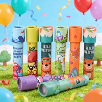 5-20Pcs Cartoon Rotating Kaleidoscope for Kids Birthday Party Favors Educational Toy Gift Pinata Filler School Prize Baby Shower
