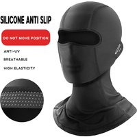 New Cycling Ice Silk Mask Balaclava UV Protection Face Mask Motorcycle Head cover Outdoor Ice Silk Quick-Drying Full Face Mask L