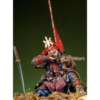 90mm 1/20 Resin Figure Model Kit Ancient Japanese Samurai Hackbuteer Historical Hot Unassembled & Unpainted Hobby Miniature Spot