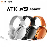 ATK N9 Pro Esports Wireless Headphones with Mic N9 Ultra lightweight Headset Four Mode noise reduction Low Latency Bluetooth FPS