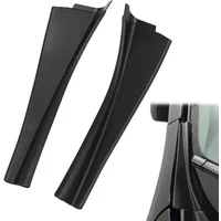 1 Pair Car Front Windshield Wiper Side Trim Cover for Nissan Qashqai J10 2008-2015 Water Deflector Cowl Plate Left Right Side