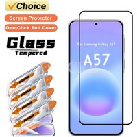 One-Click Dust Free Glass For Samsung Galaxy A57 Glass Oleophobic Screen Protector Film Samsung A57 Tempered Glass Galaxy A57