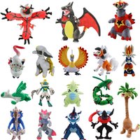 Pokemon Plush Toys Anime Figure Shiny Latias Hisuian Zorua Tyranitar Arceus Shiny Charizard X & Y Lycanroc Rayquaza Kids Gifts