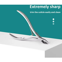 1/2/3pcs Nippers Nail Manicure Scissors Cuticle Clippers Trimmer Dead Skin Remover Pedicure Stainless Steel Cutters Tool Cuticle