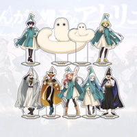 Anime Witch Hat Atelier Acrylic Figure Coco Qifrey Richeh Arklaum Tetia Standing Model Desktop Decoration Fan Gift Keychain 15cm