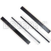10PCS 1x40Pin 2.54mm Single Row Female + 10pcs 1x40 Male Pin Header Connector