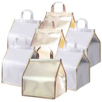 Foldable Large Cooler Bag Portable Food Cake Insulated Bag Aluminum Foil Thermal Box Waterproof Ice Pack Lunch box Delivery Bag