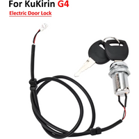 Power Switch for Kukirin G4 Electric Scooter Turn on Lock With 2 Keys Anti-theft Replacement Accessory