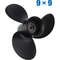9x9 Aluminum Propeller for Mercury Outboard Motor 6HP 8HP 9.9HP 15HP 8 Tooth Spline 48-828156A12 Boat Engine