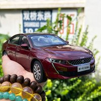 1:18 Original Scale Model,China Dongfeng PEUGEOT,All New PEUGEOT 508 508L,Diecast Model for Collection and Display