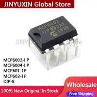 5Pcs MCP6002-I P MCP6004-I P MCP601-I MCP6002 MCP6004 MCP601 DIP-8 In Stock Wholesale