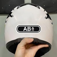 1PC Blood Type Sticker Waterproof Vinyl Decal, Safety Warning Decor for Bike Motorcycle Car Scooter