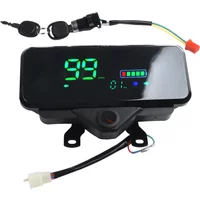 48-72V Ebike LCD Display Motor Speedometer Screen Control Panel Replace E-Bike Electric Bicycle Scooter Accessories