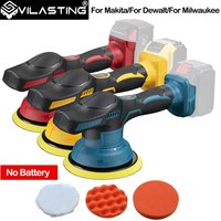 Cordless Car Polisher 8 Gears Adjustable Auto Electric Waxing Sanding Sealing Glaze Tool Fit Dewalt/Milwaukee/makita 20V Battery image 4