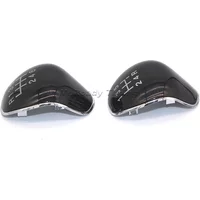 Manual 5/6 Speed Car Gear Shift Knob Lever Cap Insert Cover for Ford Focus MK3 Fiesta C-max B-max Galaxy Mondeo Kuga Accessories