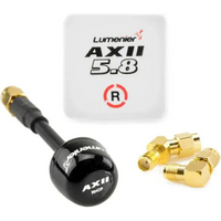 Lumenier AXII 2 Diversity Antenna Bundle 5.8GHz (RHCP)for DJI FPV Goggles