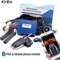 auto universal central locking anti-theft car immobilizer Car alarm central lock Start stop remote start button for cars starter