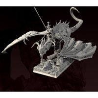 Overall heights 55mm 80mm 105mm Resin model kit self-assembled and colored TD-7766/3D