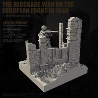 YUFAN MODE 1/35 Resin model kits figure colorless and self-assembled (full set) YFWW-2342+3D