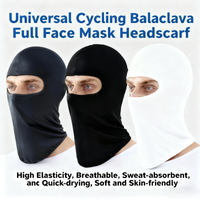 Motorcycle Face Mask Moto Helmet Ski Neck Full Face Mask Windproof Scarf Headscarf Dustproof Face Shield Unisex Biker Mask