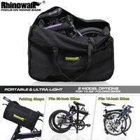 Rhinowalk Folding Bike Storage Bag Thickened Fits 20-Inch Or 16-Inch Portable Folding Bike Light Bike Travel Carry Handbag Cover