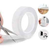 1/2/3/5M Traceless Nano Magical Tape Double Sided Tape Transparent Reusable Waterproof Adhesive Tape Cleanable Home Accessories