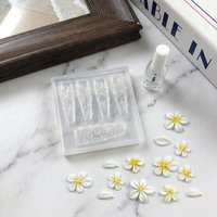 Flower 3D Nail Mold Silicone Template Reusable Petal Design Manicure Nail Art DIY Salon Decoration