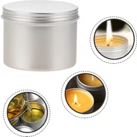 1pc 100ml Aluminum Jar Silver/Matte Gold Tin Box Portable Tea Candy Box Empty Storage Box For DIY Salves Skin Care Beauty Sample