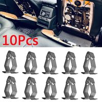 10Pcs 8Z0867276 Car Seat Guard Buckle V-Shaped Interior Panel Seat Backrest Iron Clip Parts for Audi A3 A4 A5 A6 A8 Q3 Q5 Q7 Tt